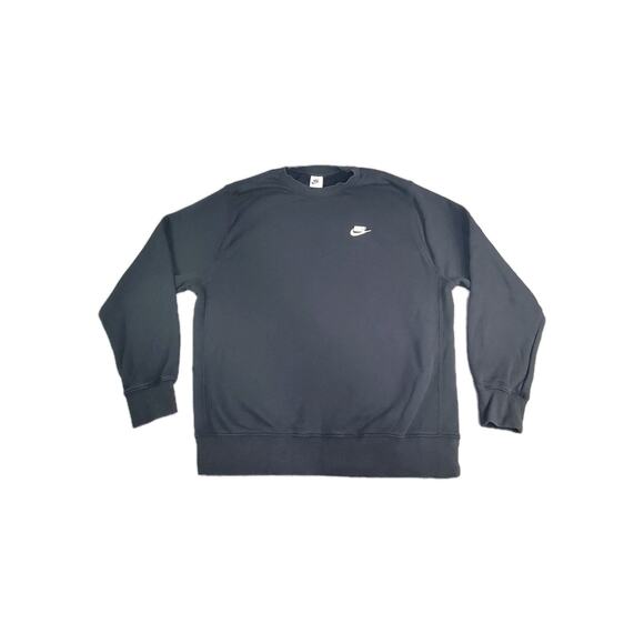 Nike Other - Nike Club Fleece Mens Sz L Crewneck Sweatshirt Black BV2662 010 Winter C9